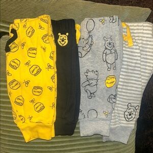 Disney Winnie the Pooh Baby Pants - Yellow and Gray
